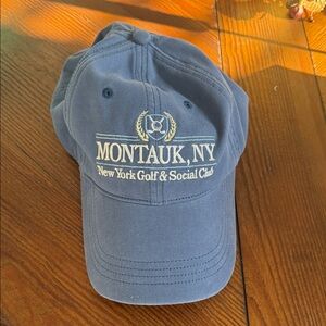 Abercrombie Montauk NY Blue Baseball Cap